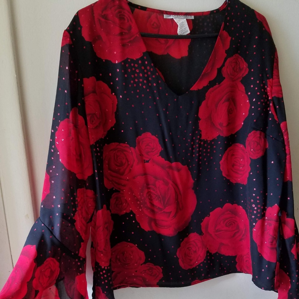 Dressbarn Floral Top